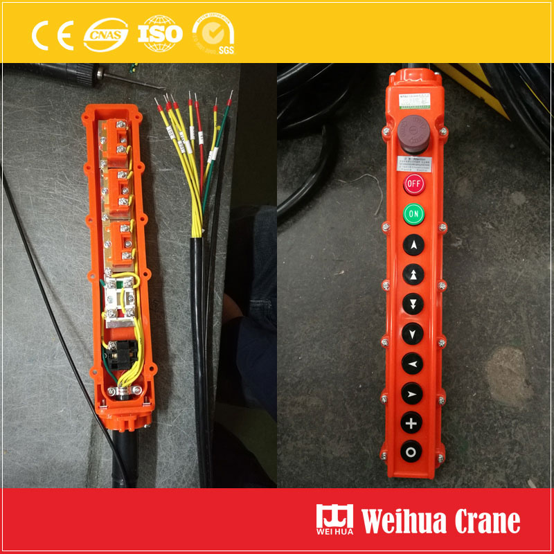 Controle remoto para pontes rolantes